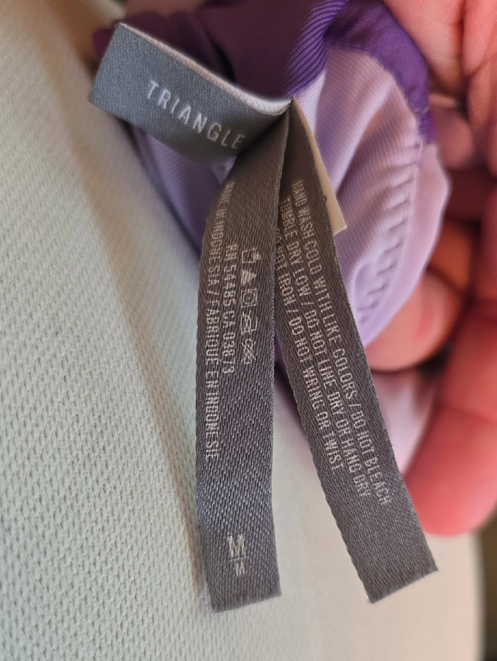 aerie Purple Colorblock Wrap Bikini Set